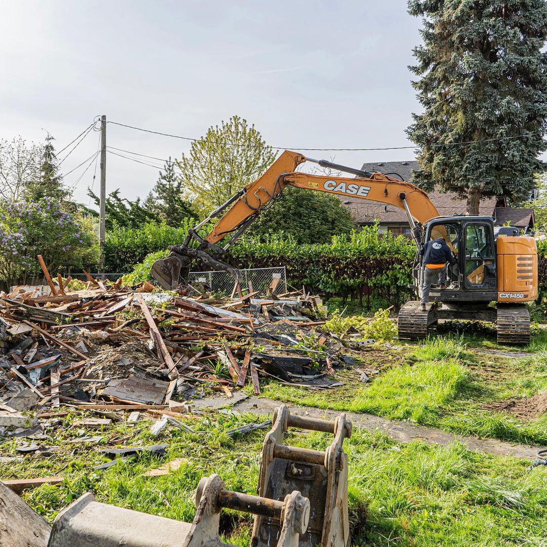 South Seattle Residential Demolition by Rainstate Earthworks